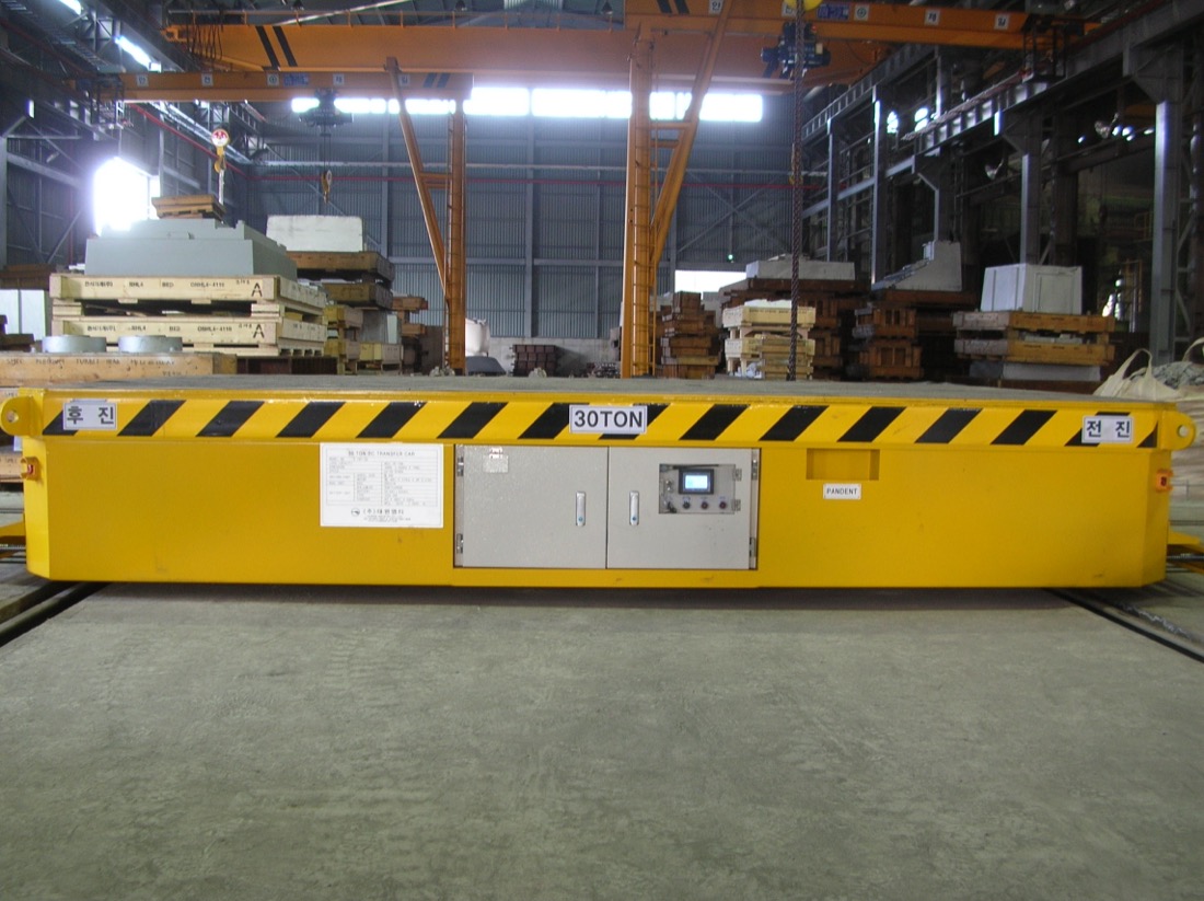 30-ton flask transfer car