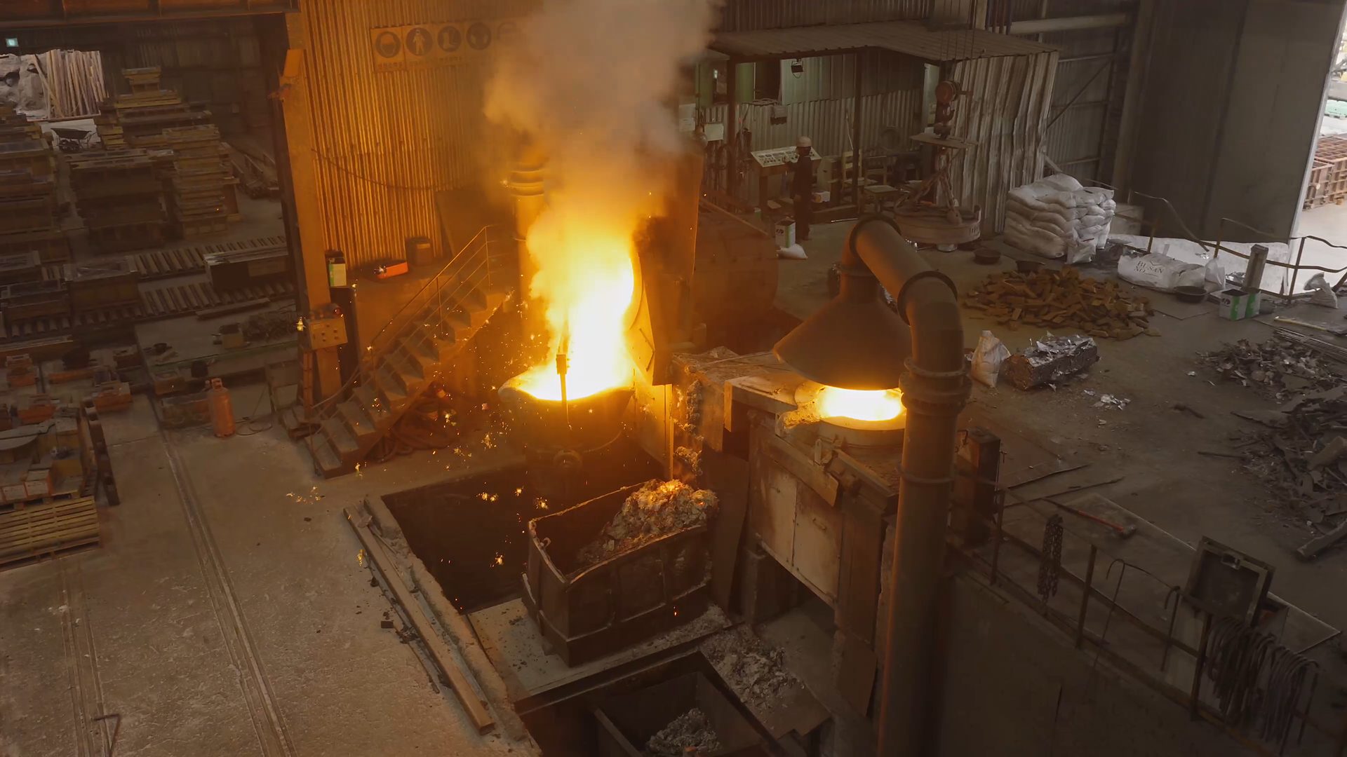 High-frequency induction furnaces
