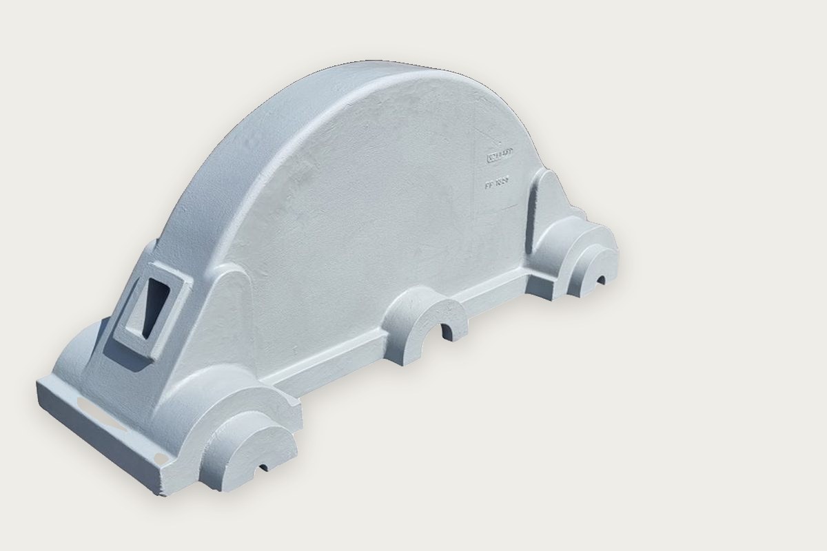 Gear box upper export casting